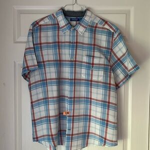 Nautical Blue Sail men’s short sleeve shirt Size XXL